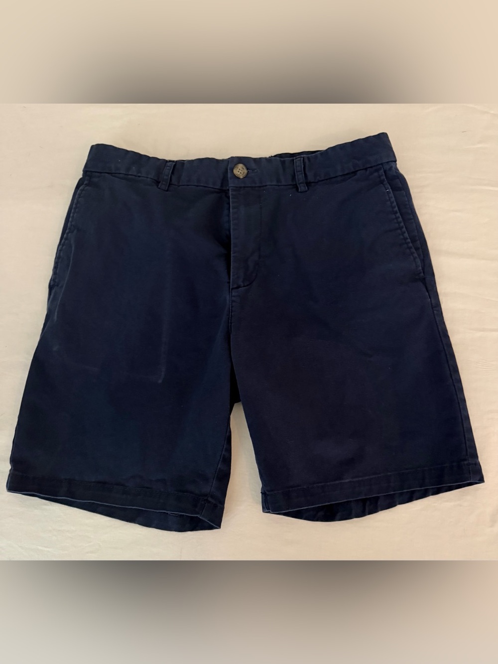Old Navy Men's Navy Flat-Front Cotton Shorts